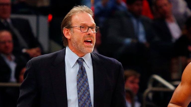 Interim head coach Kurt Rambis of the