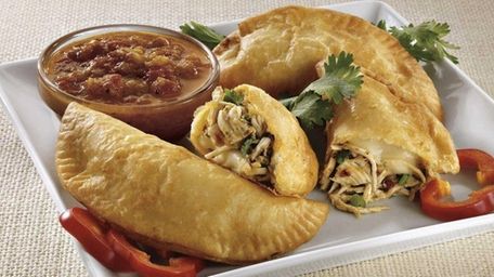 Pollo Campero's empanadas. The newest branch in the