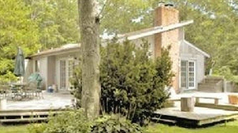This 4-bedroom, 3-bath home in East Hampton is