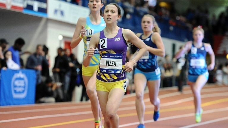 Diana Vizza of of North Shore finished