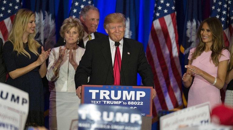 Donald Trump, a candidate for the GOP nomination