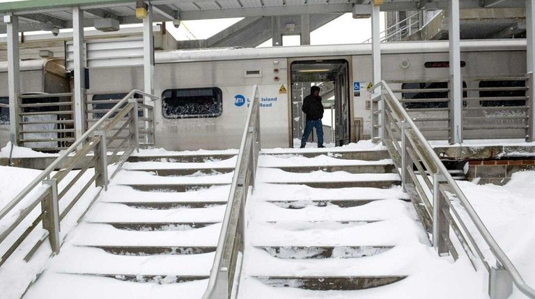 The Ronkonkoma train station Long Island Rail Road