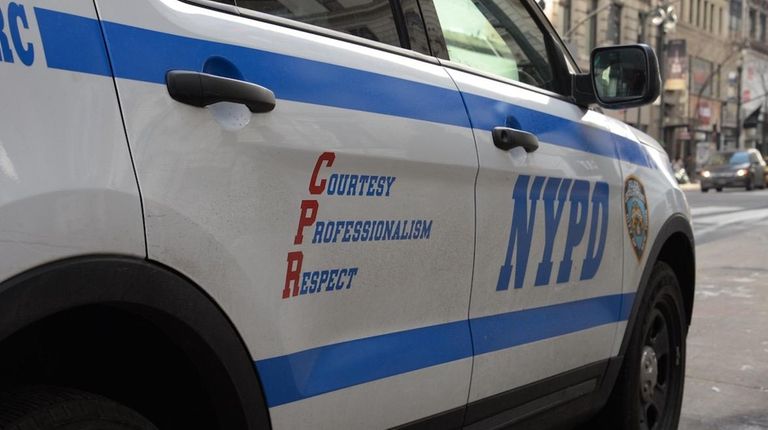 An NYPD vehicle in an undated photo.