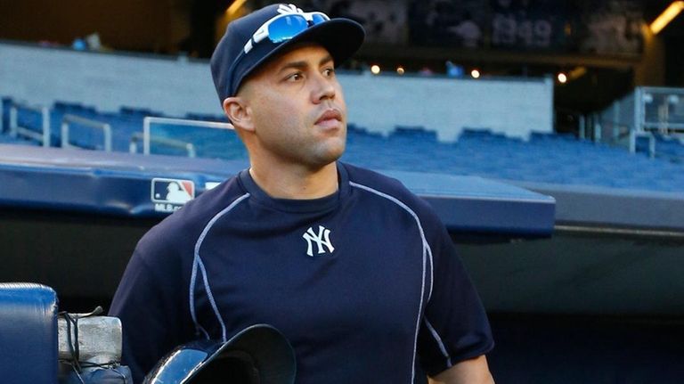 New York Yankees rightfielder Carlos Beltran comes out