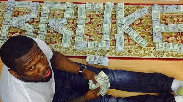 Rapper 50 Cent shared this photo of