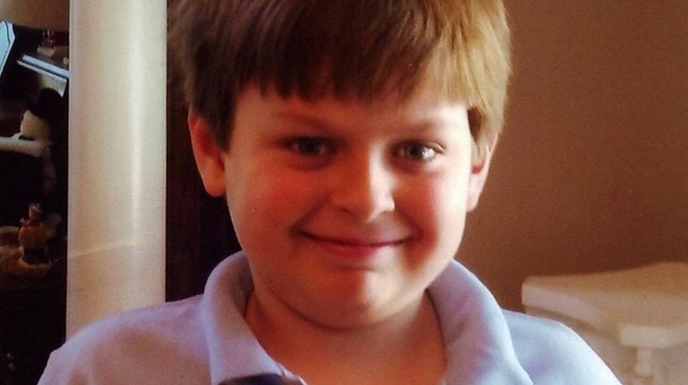 Kidsday reporter Ryan Jannotta filled a basket with