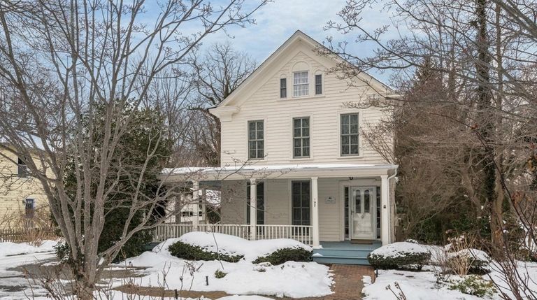 This 1840s Stony Brook Village home is on
