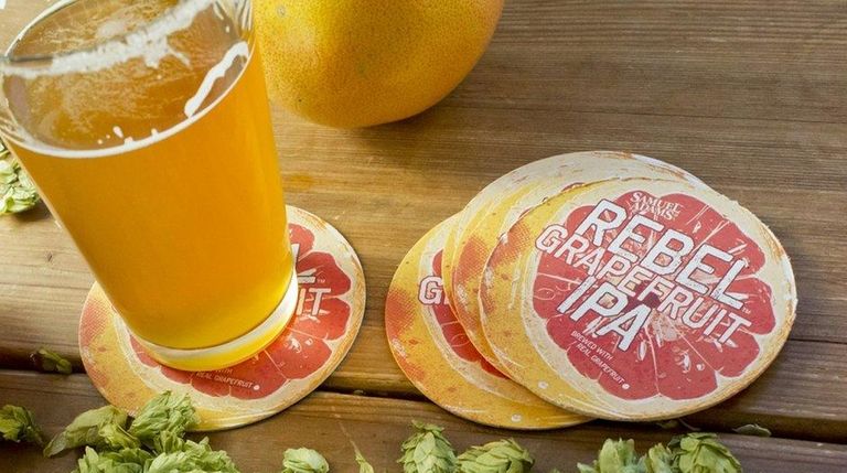 Samuel Adams Rebel Grapefruit IPA delivers citrus and
