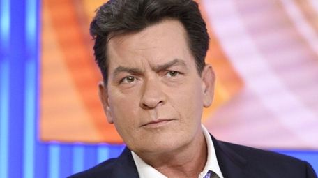 Actor Charlie Sheen on NBC's "Today" show in
