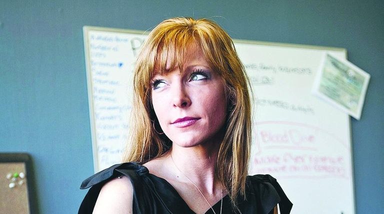 BluChip Marketing president Karin Caro sits in her