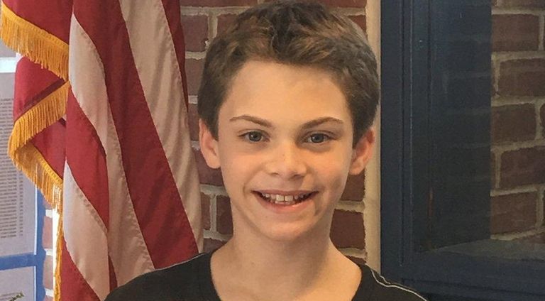 Cole Faller of Roslyn Middle School has organized