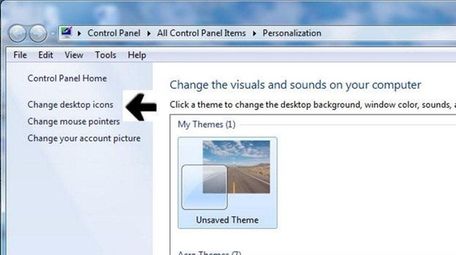 Right click on a blank space on your