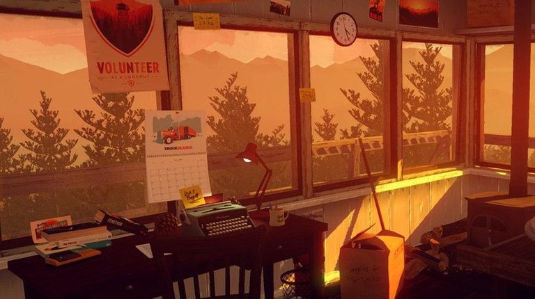 Firewatch sets up the player as an outlook