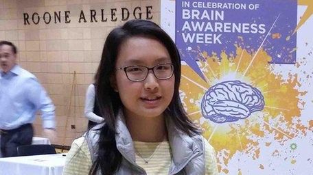 Melissa Cao, a senior at Bethpage High School,