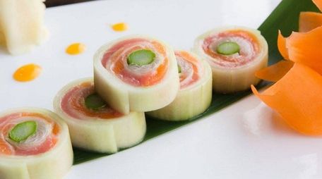 The naruto roll at Fhoo Sushi in Rockville