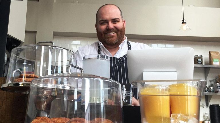 Patrick Nolan has opened Café Revue inside Book