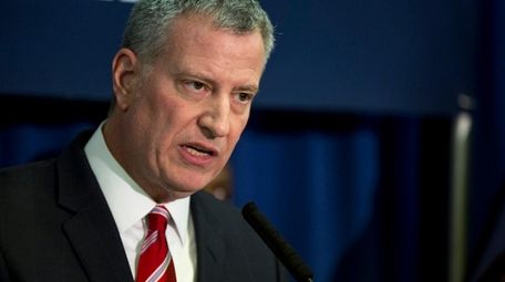 Mayor Bill de Blasio challenged the results of