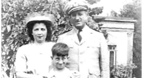 Michael R. Martone, with his parents, Virginia and