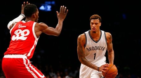 Chris McCullough #1 of the Brooklyn Nets