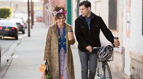 Sally Field, left, stars with Max Greenfield in