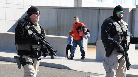 U.S. marshals step up patrols in front of