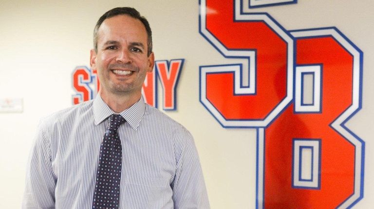 Stony Brook University Athletic Director Shawn Heilbron in
