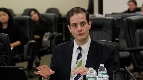 Tom Falcone, chief financial officer for LIPA, speaks