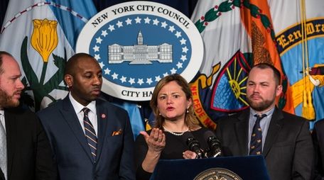 New York City Council Speaker Melissa Mark-Viverito with