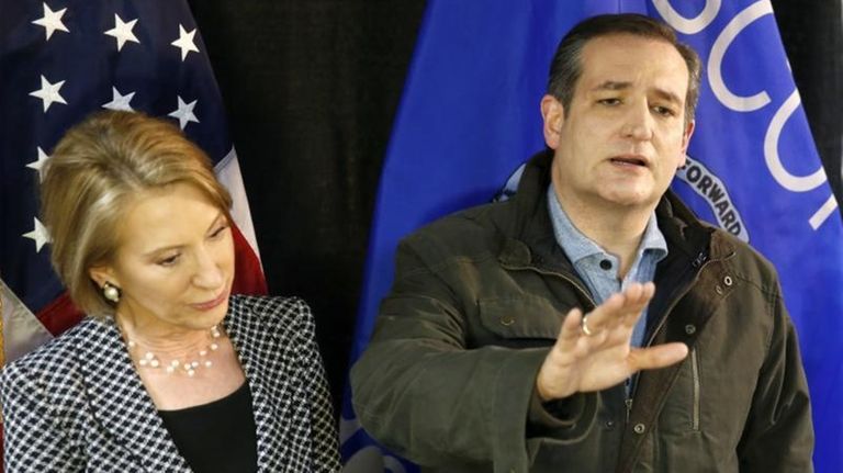 Republican presidential candidate Sen. Ted Cruz of Texas,