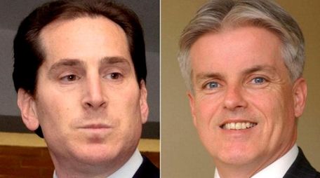 Assemb. Todd Kaminsky (D-Long Beach) and Christopher McGrath