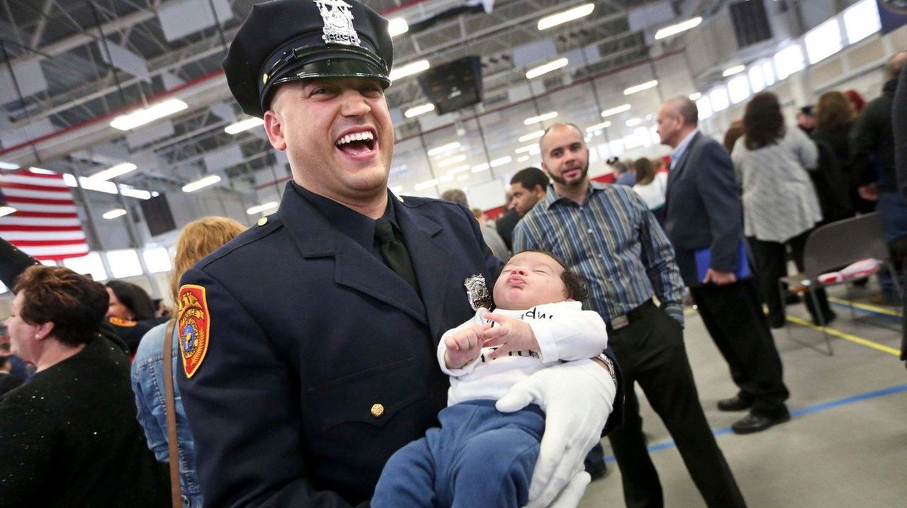 Suffolk welcomes new police recruits at graduation ceremony | Newsday