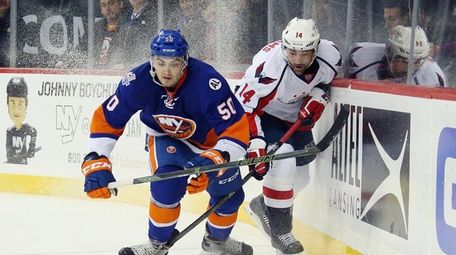 Adam Pelech of the New York Islanders and
