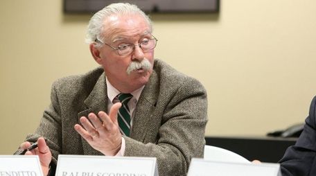 Babylon Village Mayor Ralph Scordino, shown on Nov.