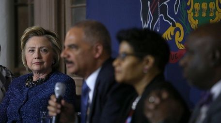Democratic presidential candidate and former Secretary of State