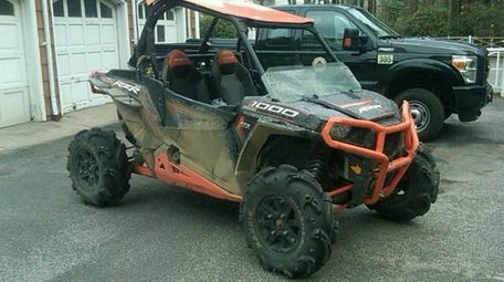 This two-seater ATV was used by Elias Genovese,
