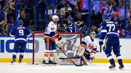 Nikita Kucherov #86 of the Tampa Bay Lightning
