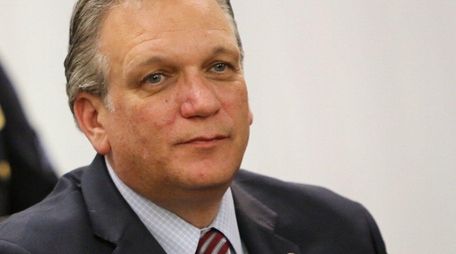 Nassau County Executive Ed Mangano is seen during