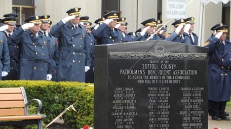 The Suffolk County police remember and honor the