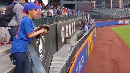 Joe La Rocca, an 11-year-old Mets fan from