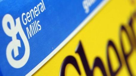 A box of General Mills' Cheerios is seen