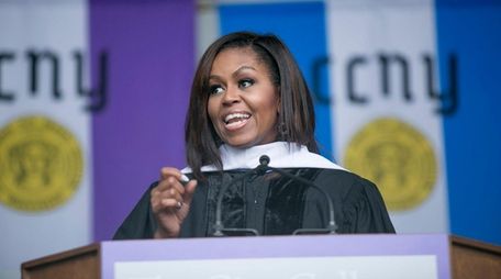 First lady Michelle Obama speaks Friday, June 3,