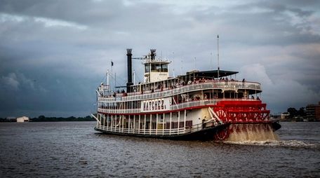 Hop aboard the historic Steamboat Natchez for a