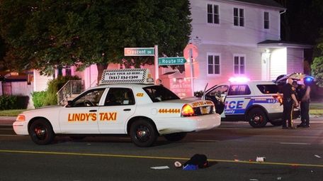 A pedestrian was struck and killed by a