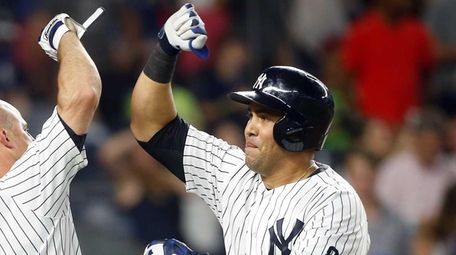 Carlos Beltran #36 of the New York Yankees