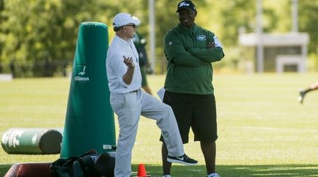 New York Jets head coach Todd Bowles and