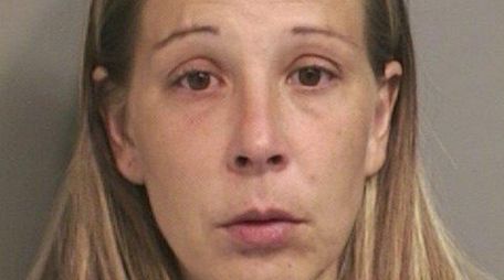 Katarina Tountas, 34, of Farmingdale, was arrested on