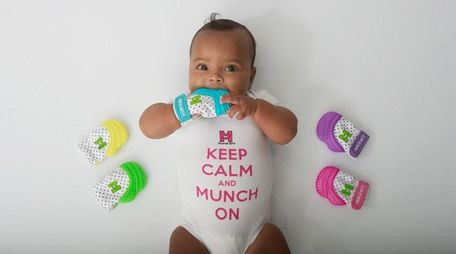 The Munch Mitt protects little hands from excess