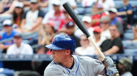 Brandon Nimmo of the New York Mets hits