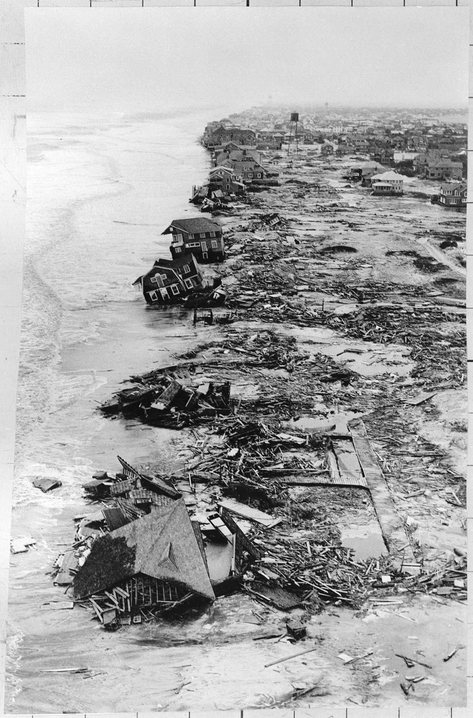 A nor'easter on March 15, 1962, devastated the