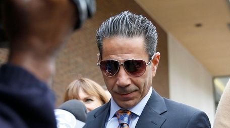 Joey Merlino leaves after appearing in federal court